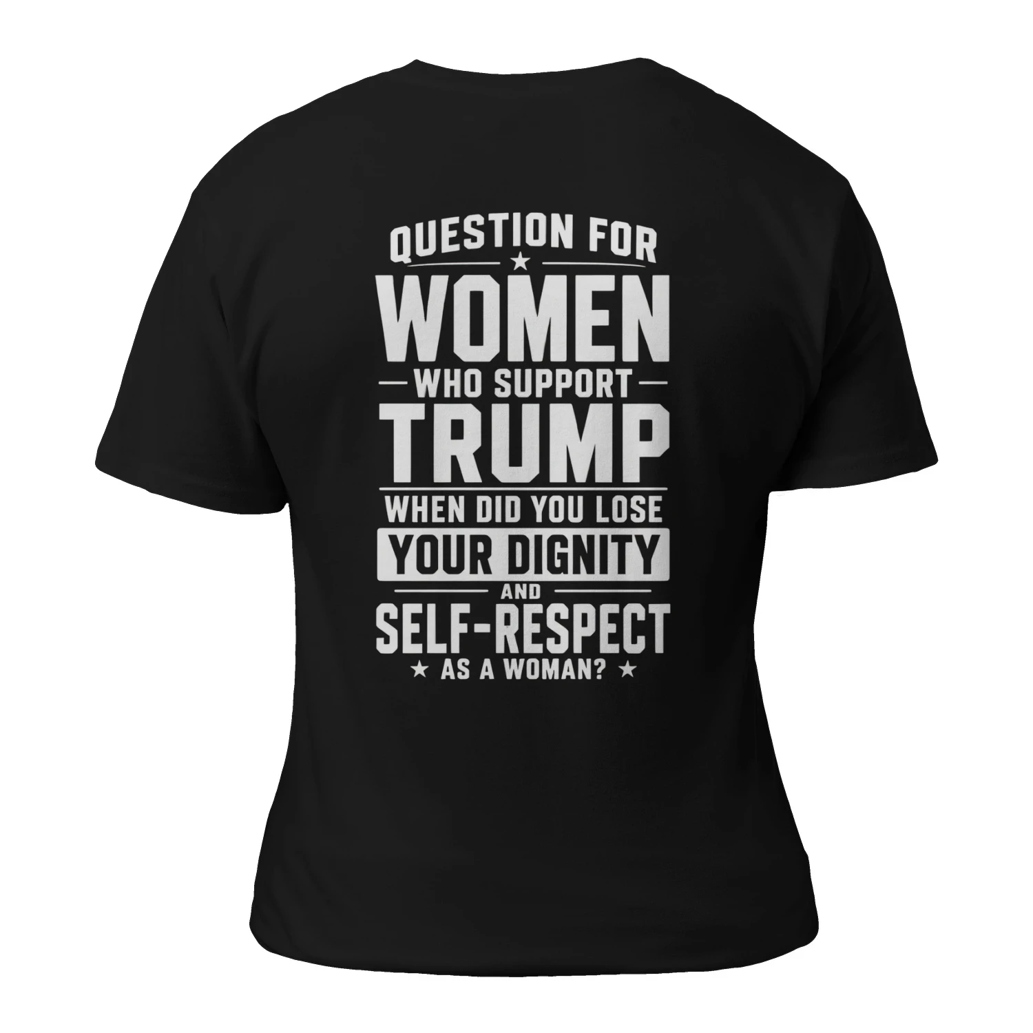 QUESTION FOR WOMEN -WHO SUPPORT- TRUMP