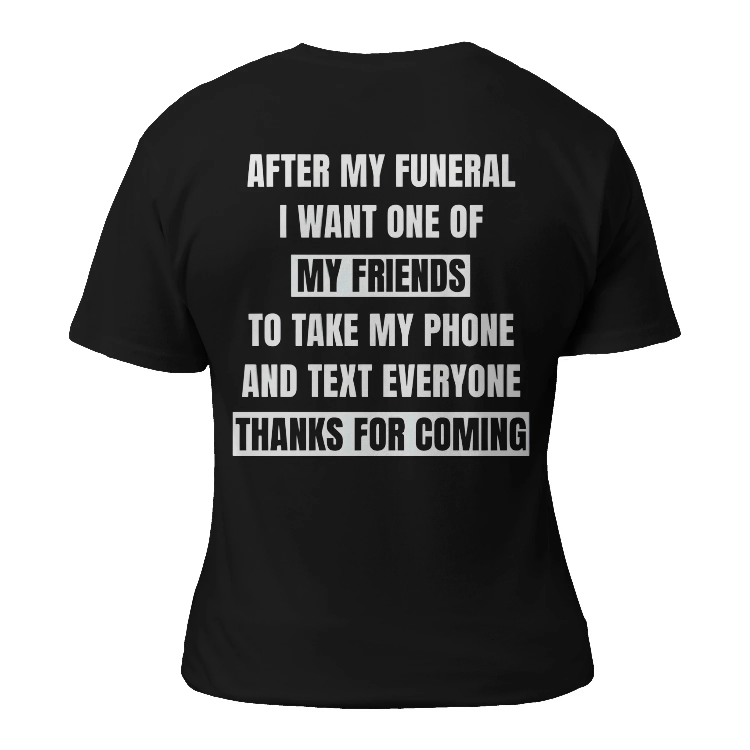 AFTER MY FUNERAL
