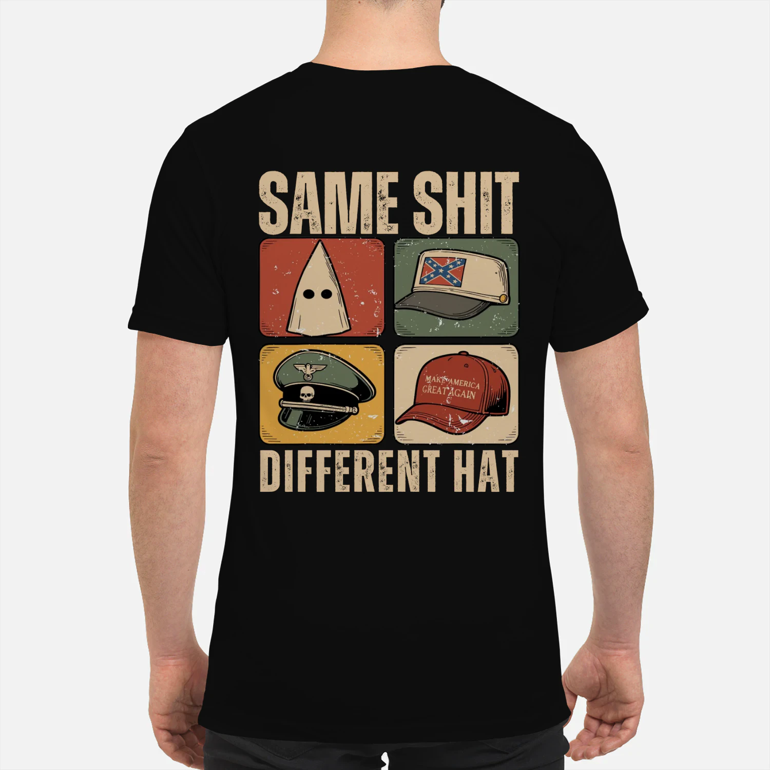 same shirt différent hat Shirt