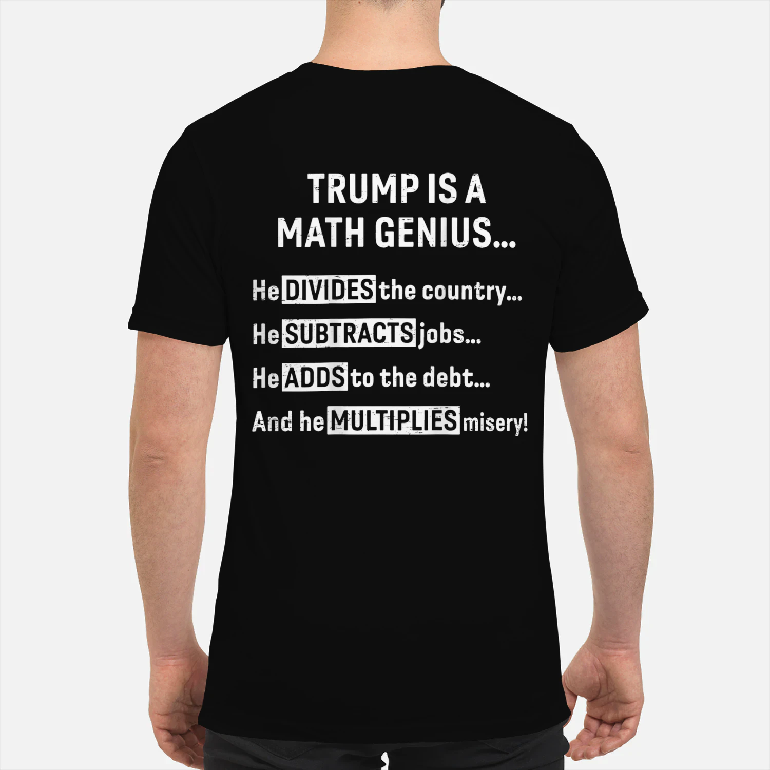 Trump is A Math Genius He Divides The Country 