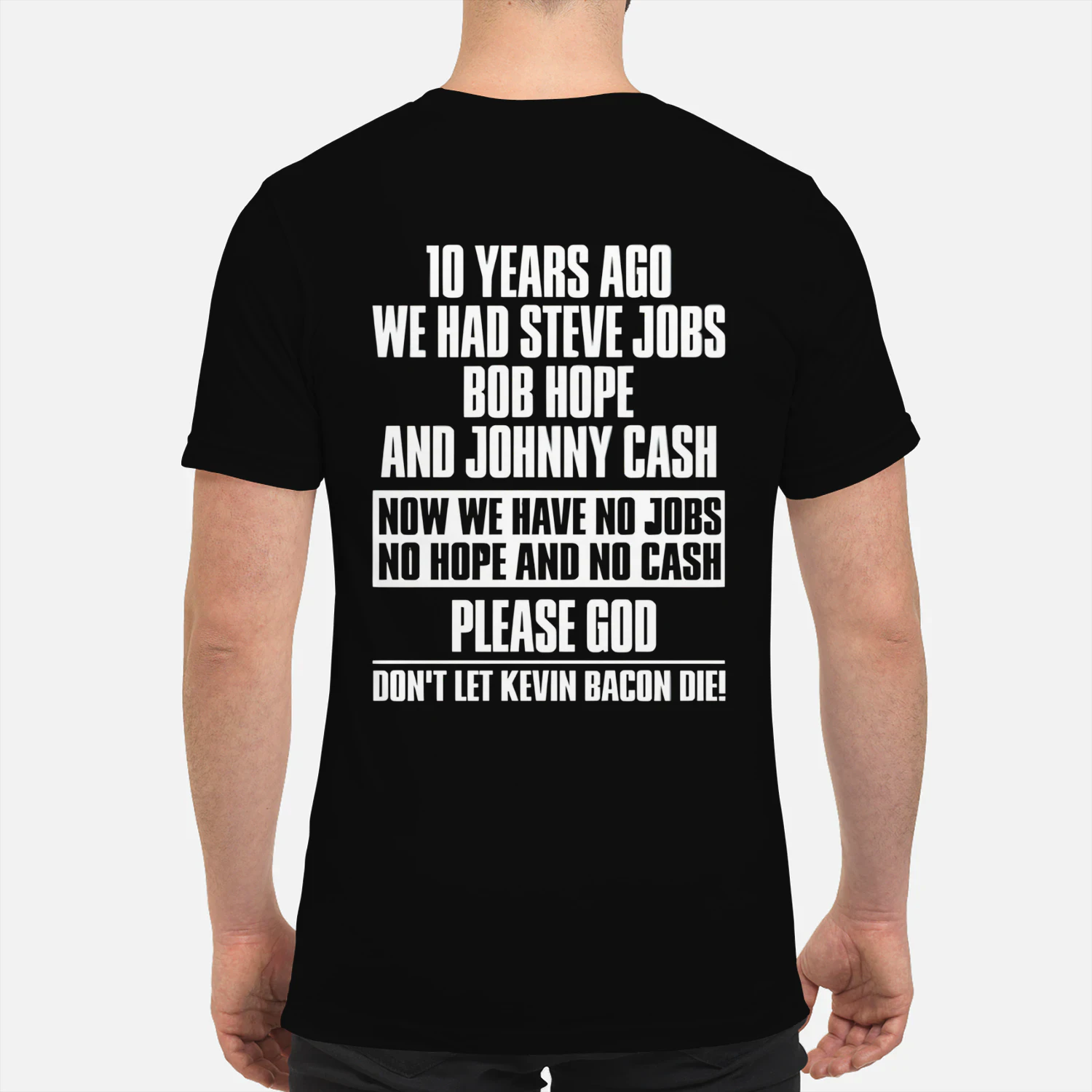 10 YEARS AGO WE HAD STEVE JOBS BOB HOPE