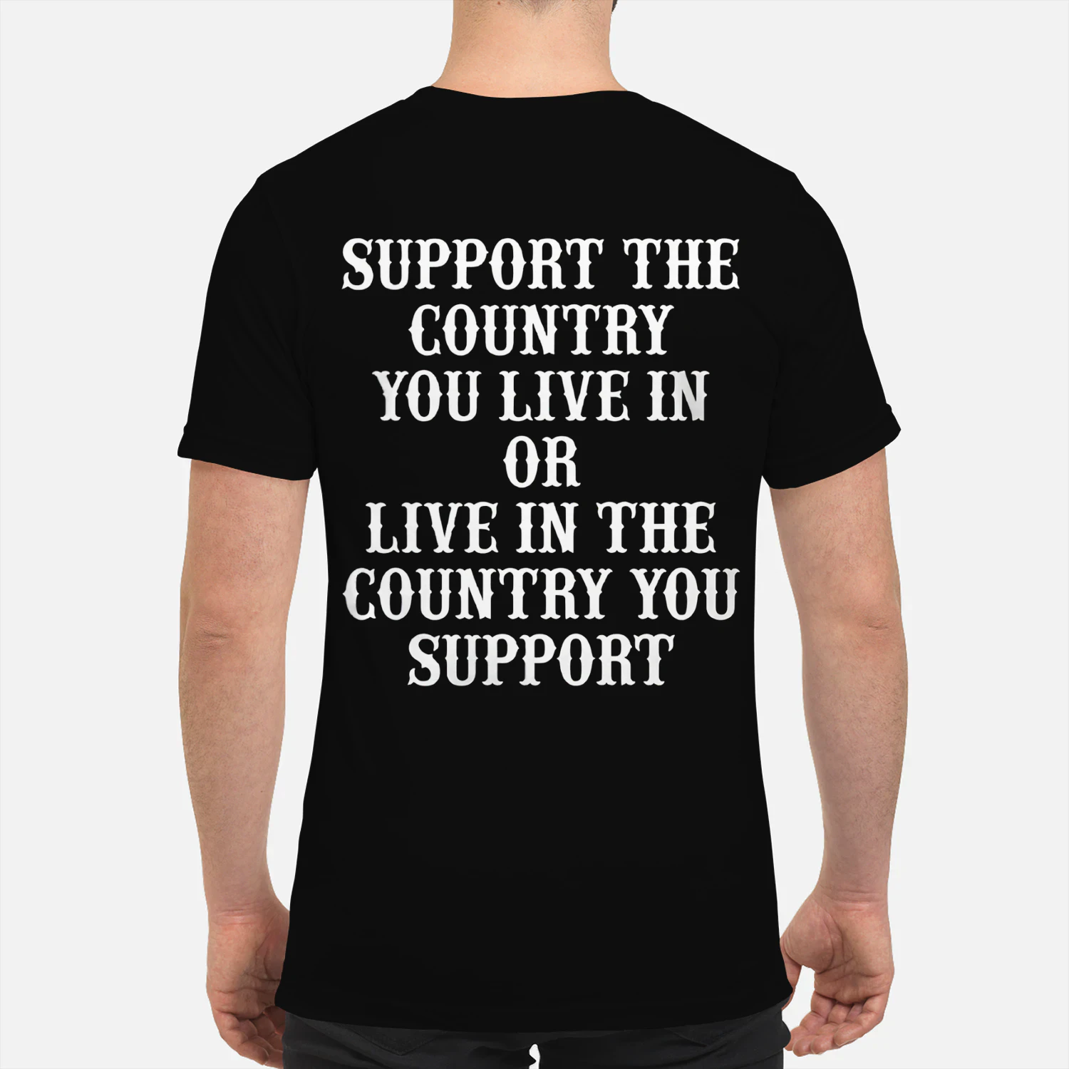 Support The Country You Live In Or Live In Where You Support 
