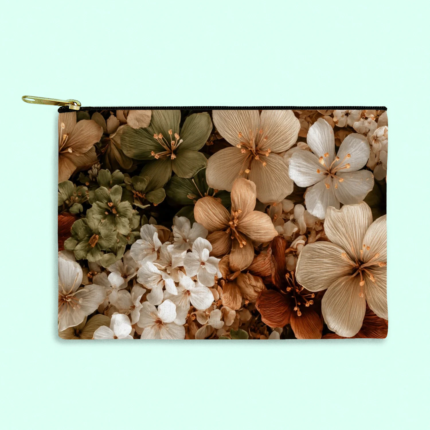 LOVELY FLORAL POUCH - SMALL