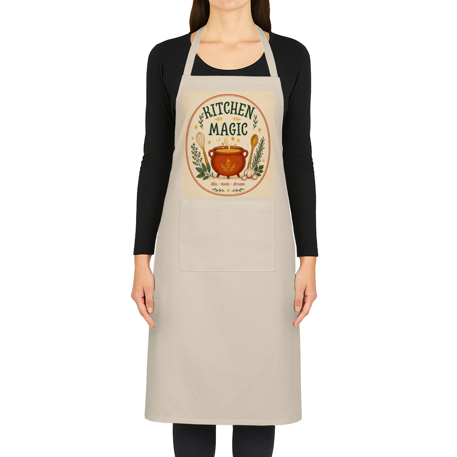 Kitchen Magic Apron – Spooky Halloween Cooking & Baking Gift