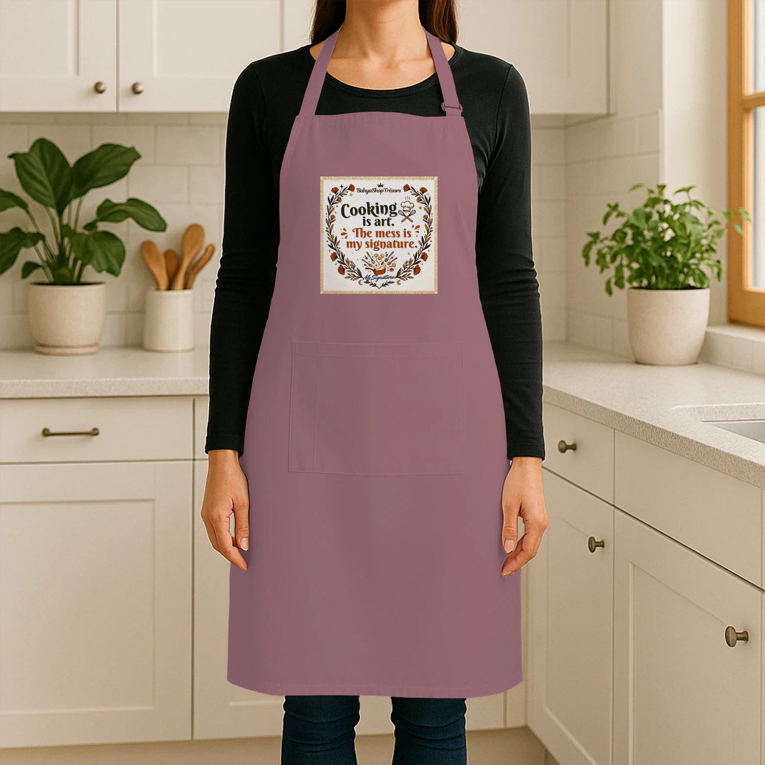 Halloween Cooking Apron for Women | Funny Baking Gift | Spooky Season Kitchen Gift