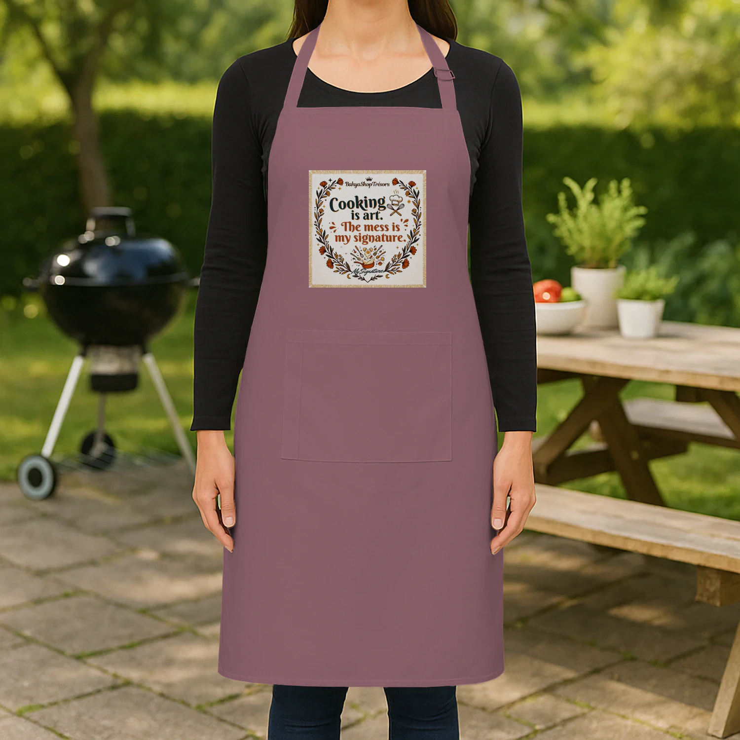 Halloween Cooking Apron for Women | Funny Baking Gift | Spooky Season Kitchen Gift