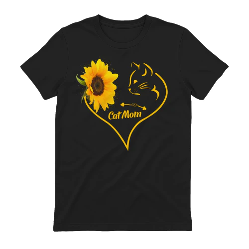 Cat Mom sunflower v1