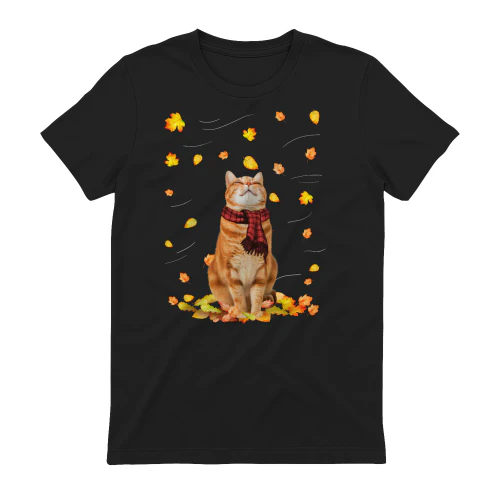 Cat Yellow Fall