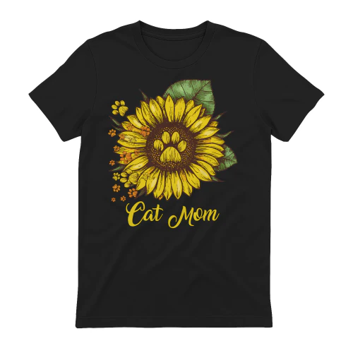 Cat Mom Sunflower v2