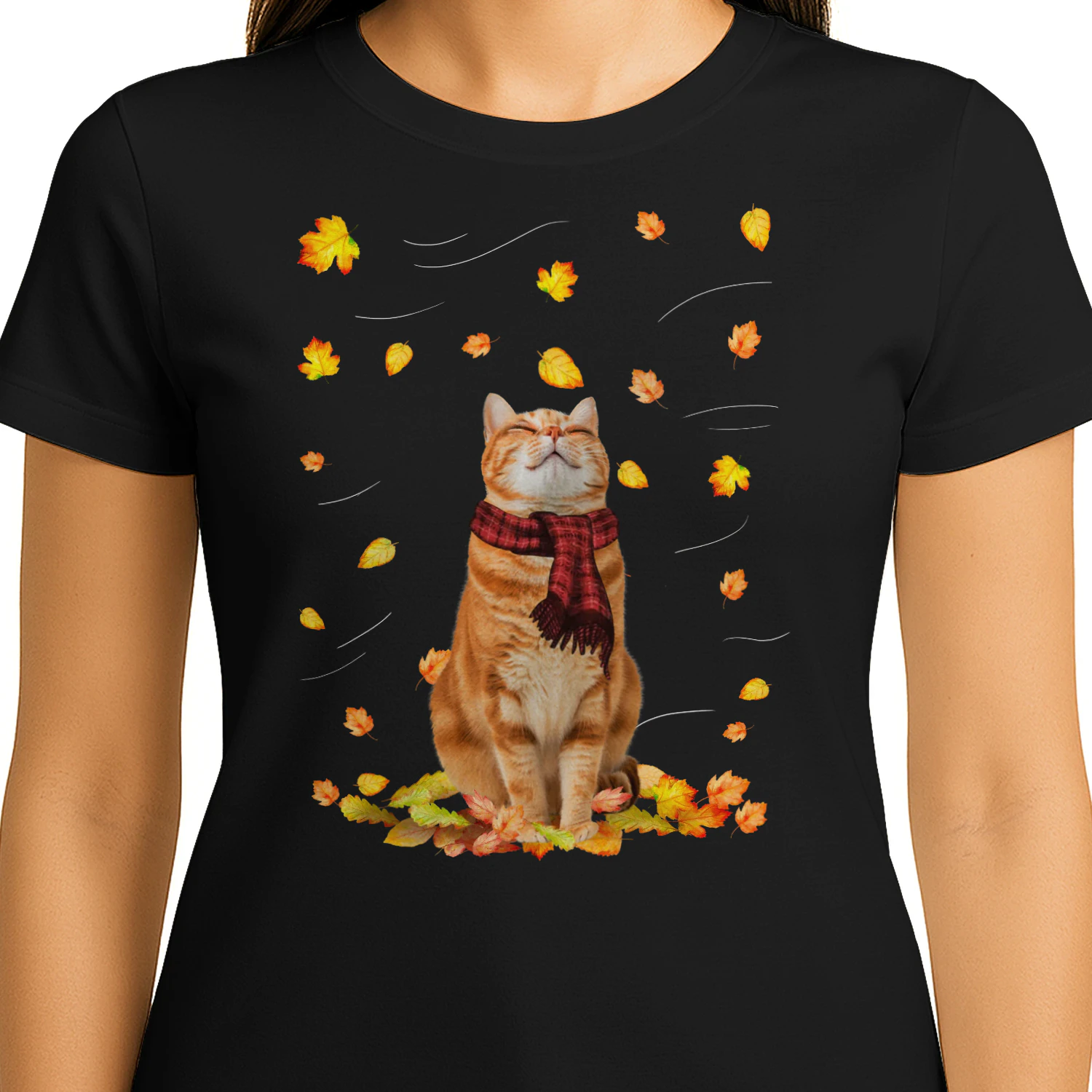 Cat Yellow Fall