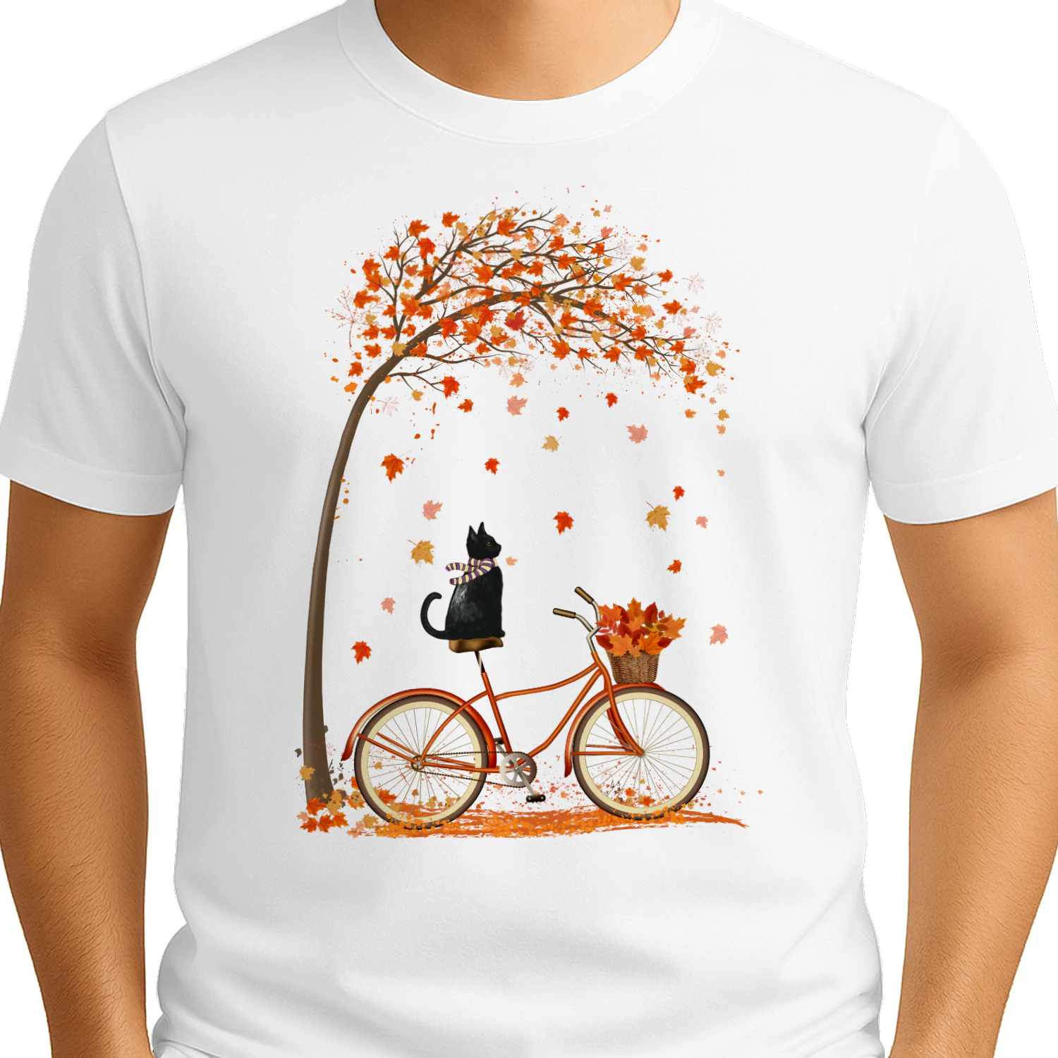Cat back bicycle fall