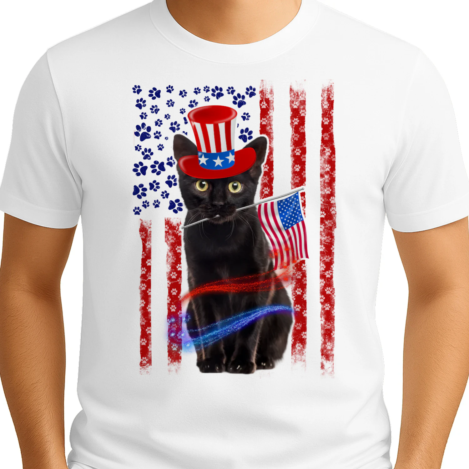Cat flag us123