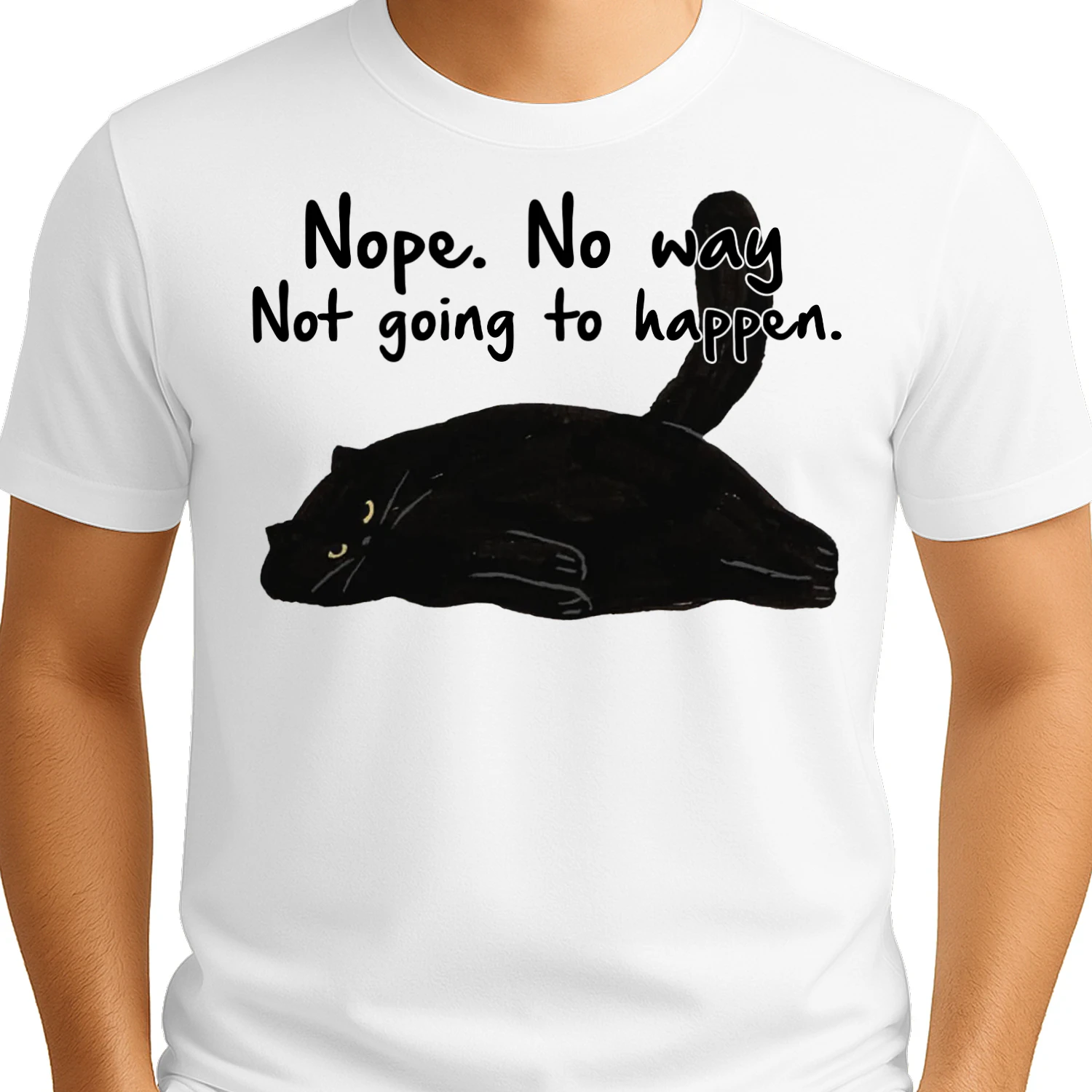 Cat nope no way