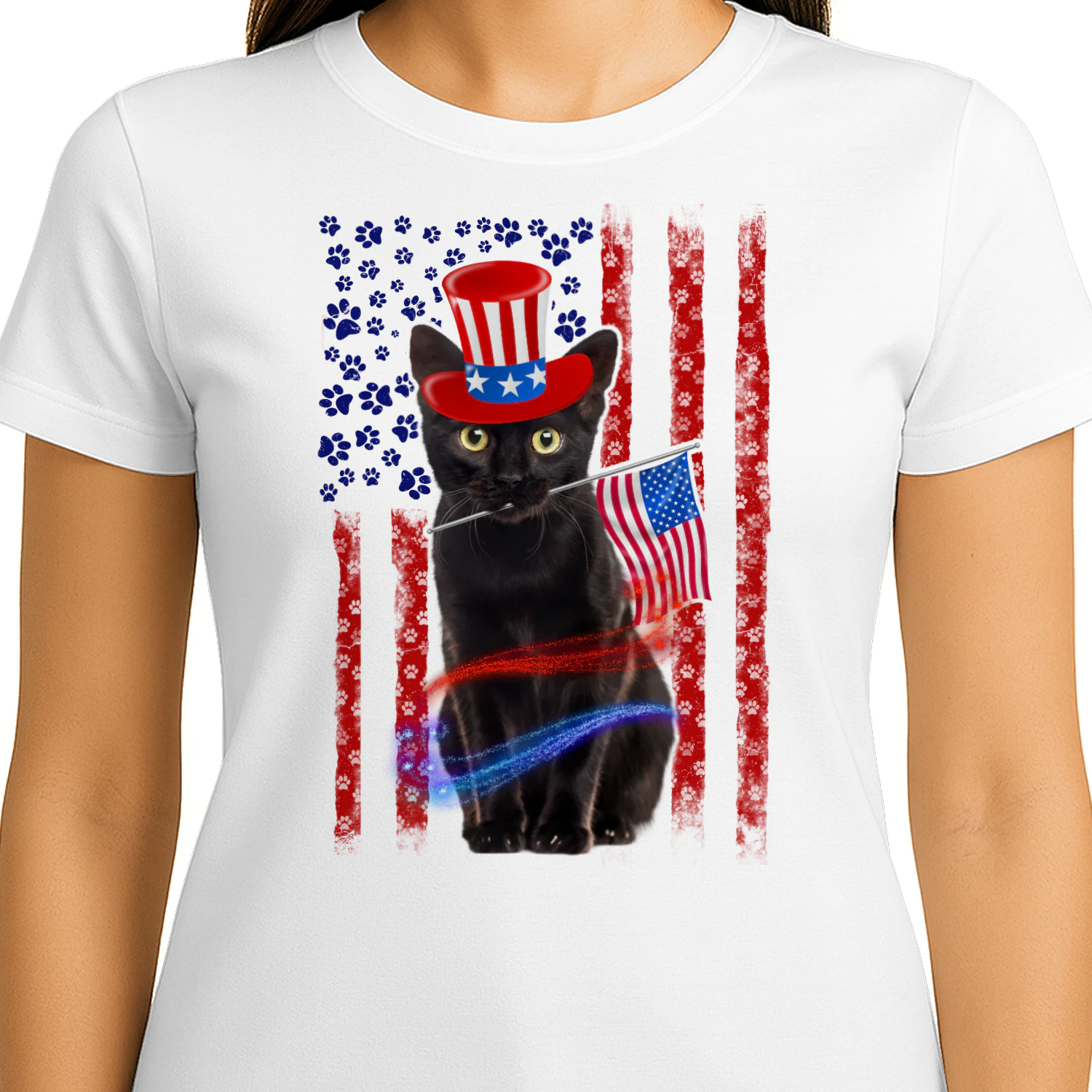 Cat flag us123
