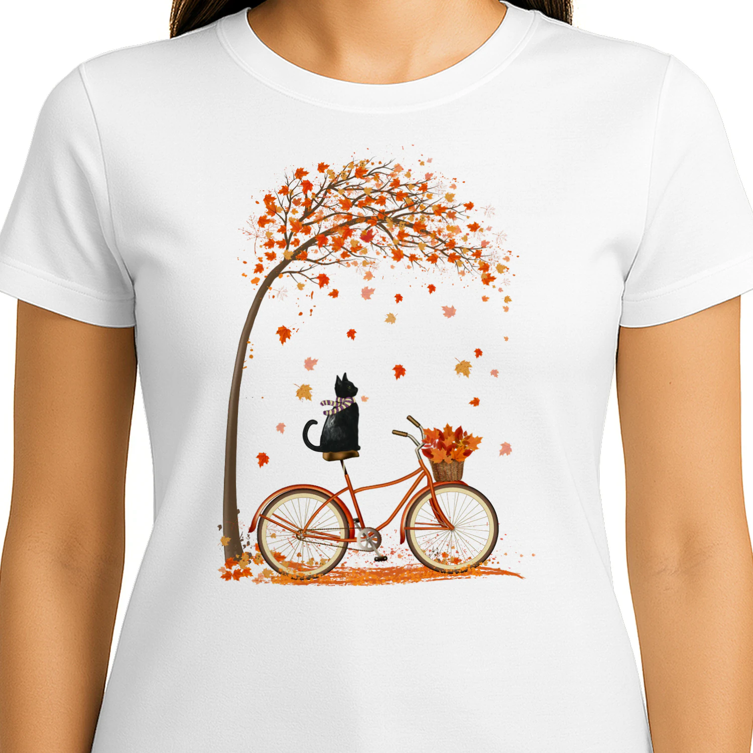 Cat back bicycle fall