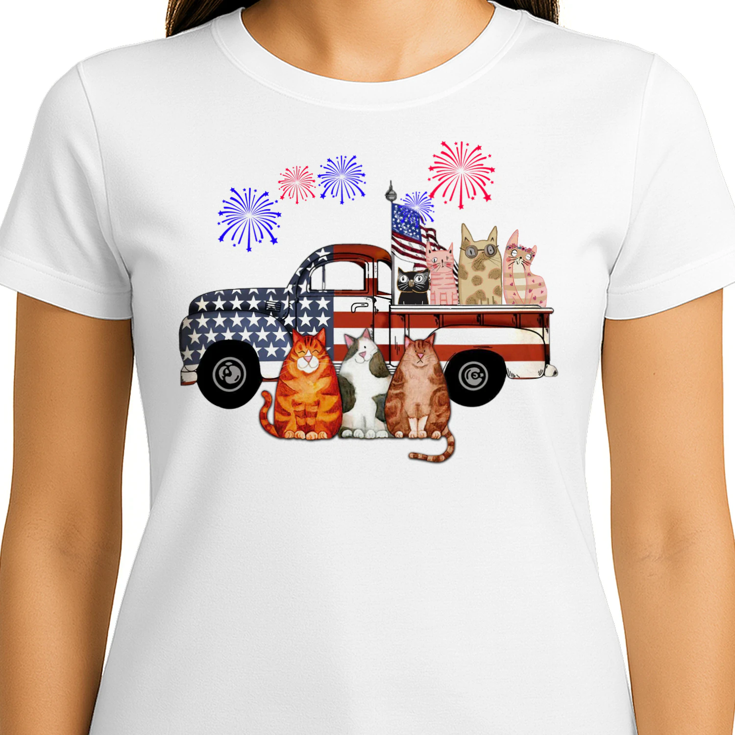 Cat truck firework