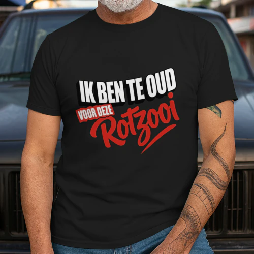 Ik ben te oud voor deze rotzooi.