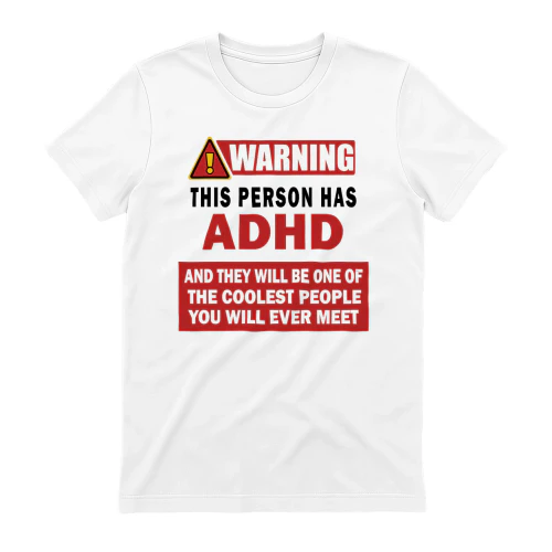 WARNING THIS PERSON HAS ADHD