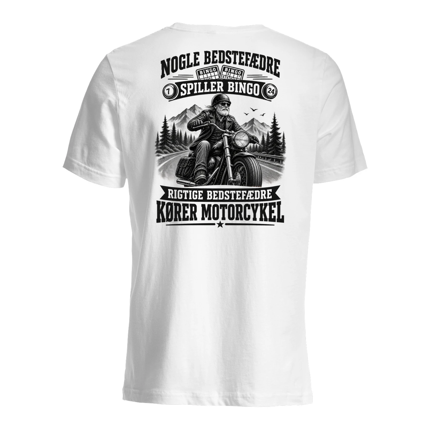 Rigtige bedstefædre kører motorcykel