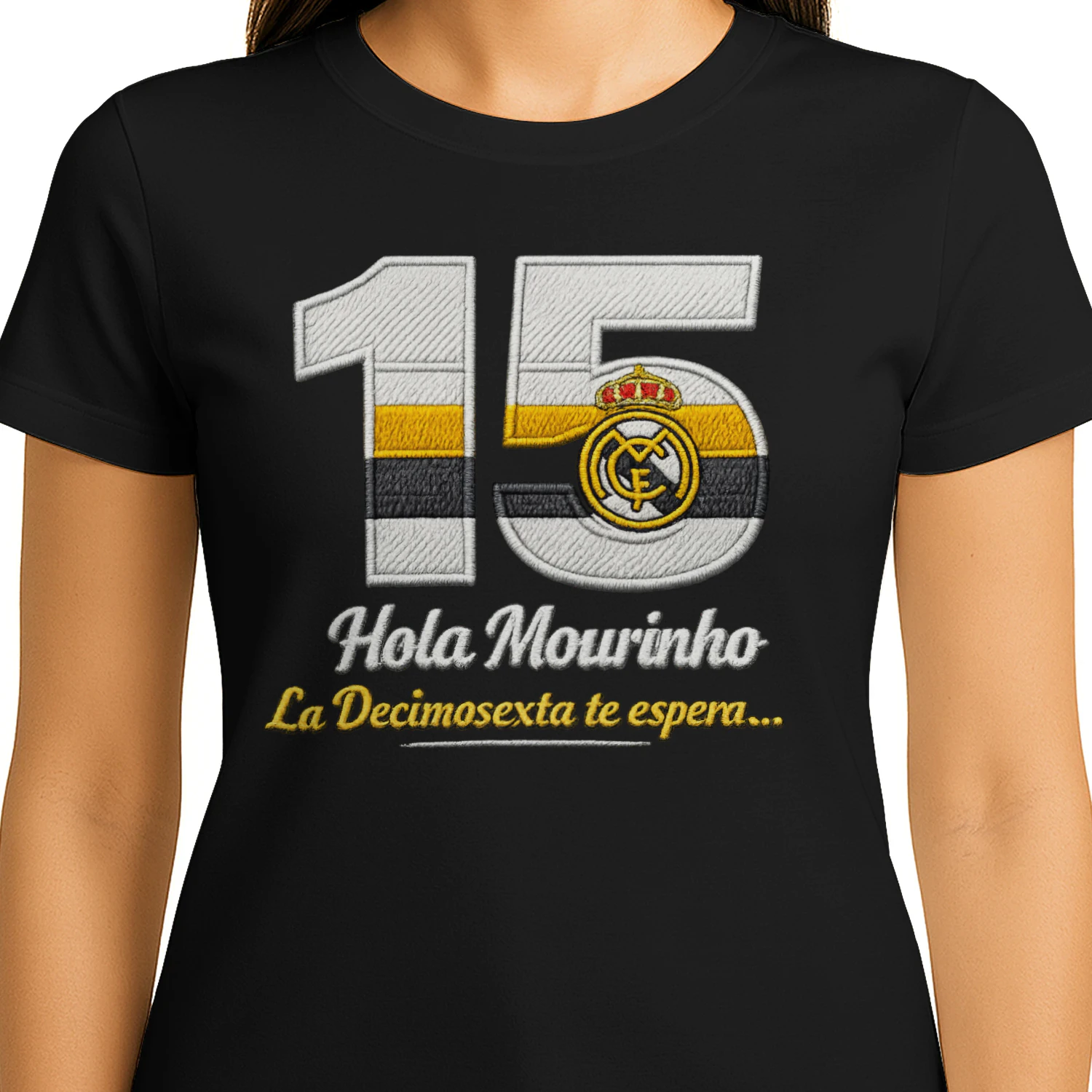 Camiseta inspirada en las 15 Champions League del club del siglo, el Real Madrid, y en la 16ª que espera al Special One, José Mourinho