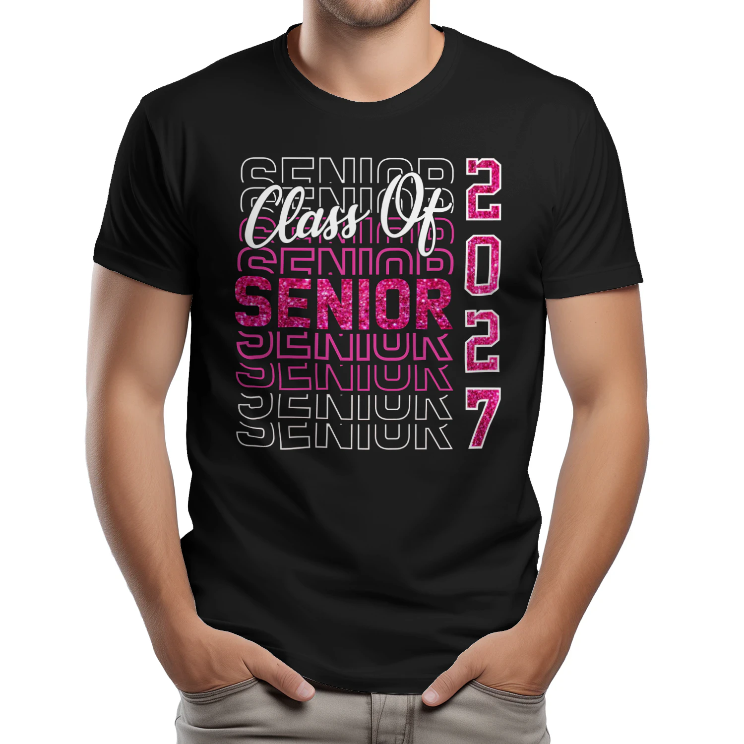 Senior 2027 Class of 2027 Senior Graduation 2027 Senior 27 T-Shirt