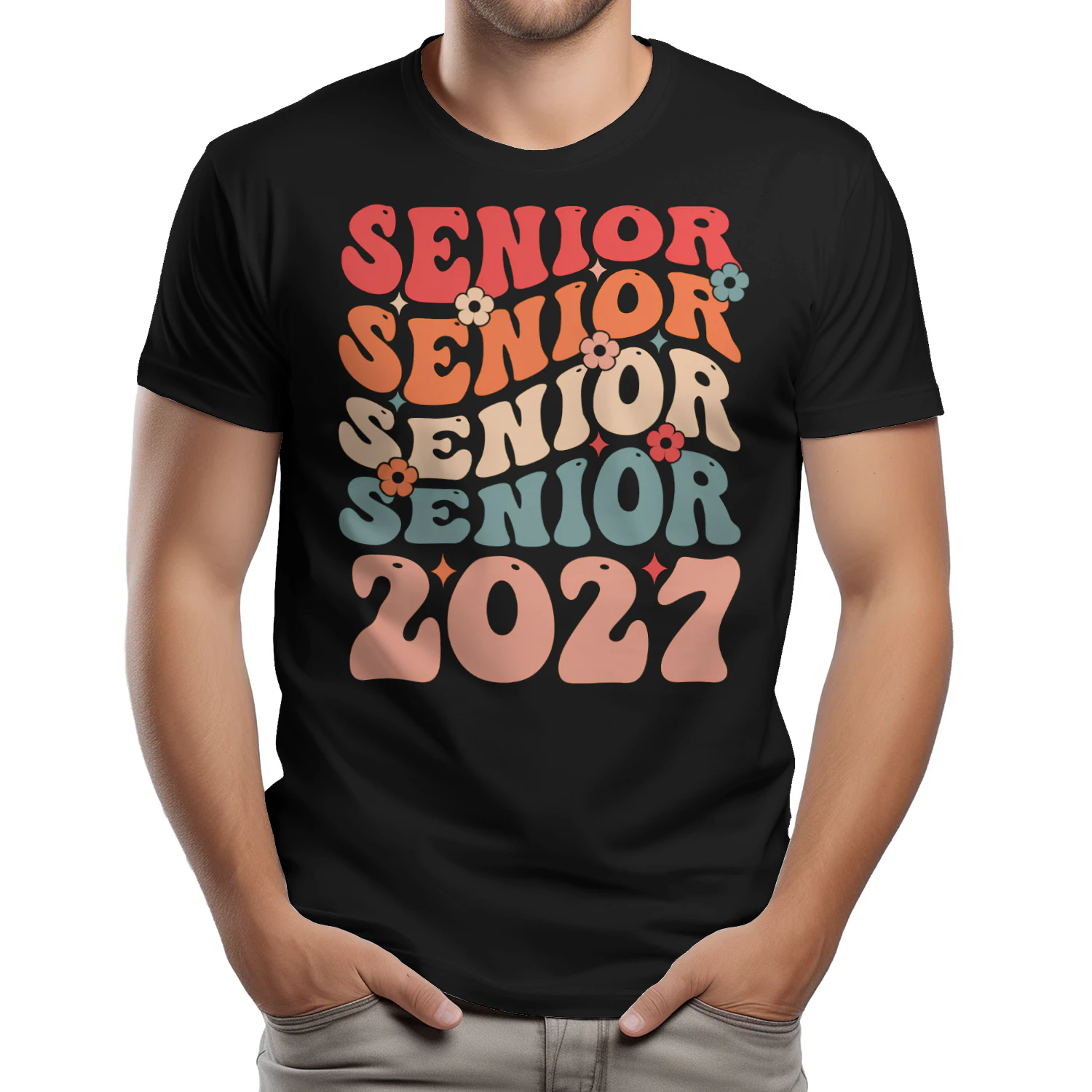 Senior 2027 Class of 2027 Senior Graduation 2027 Senior 27 T-Shirt