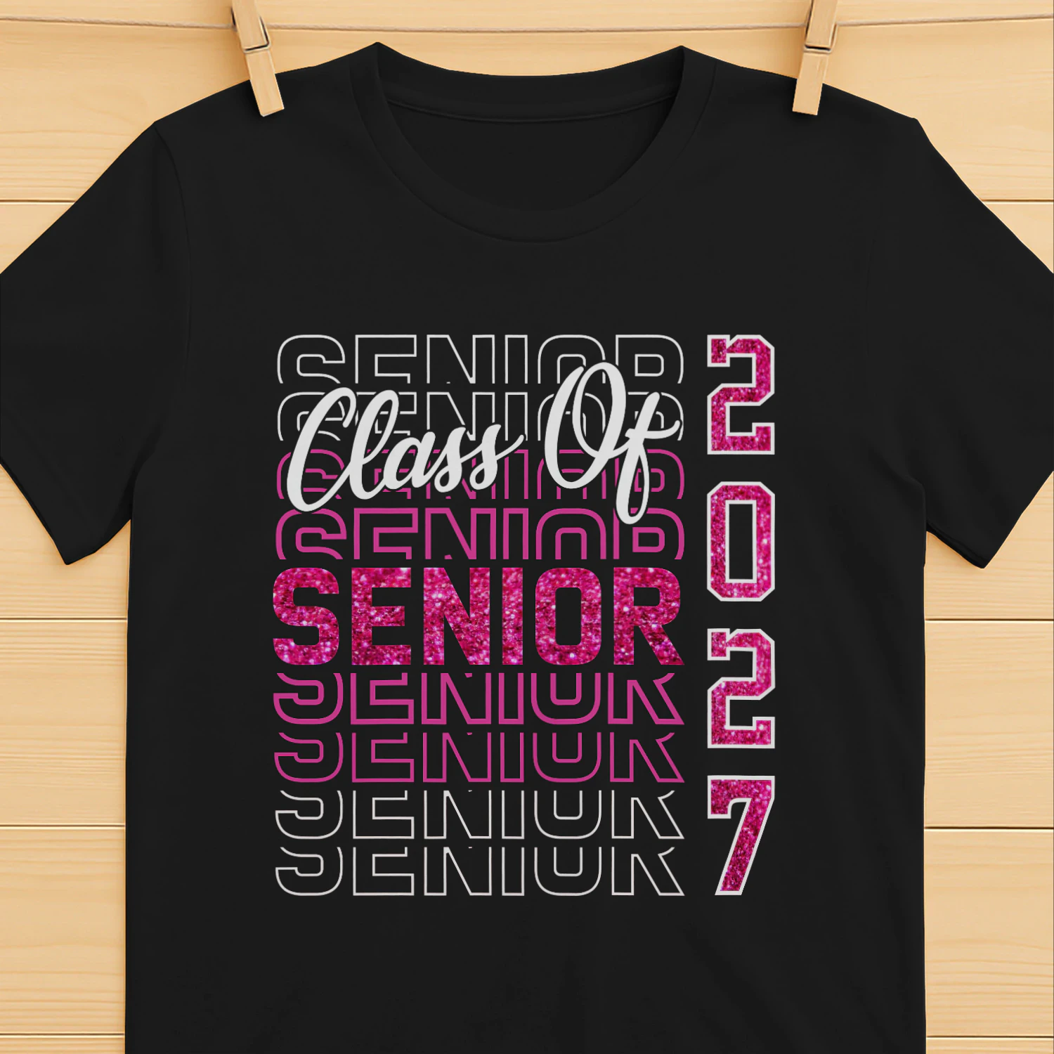 Senior 2027 Class of 2027 Senior Graduation 2027 Senior 27 T-Shirt
