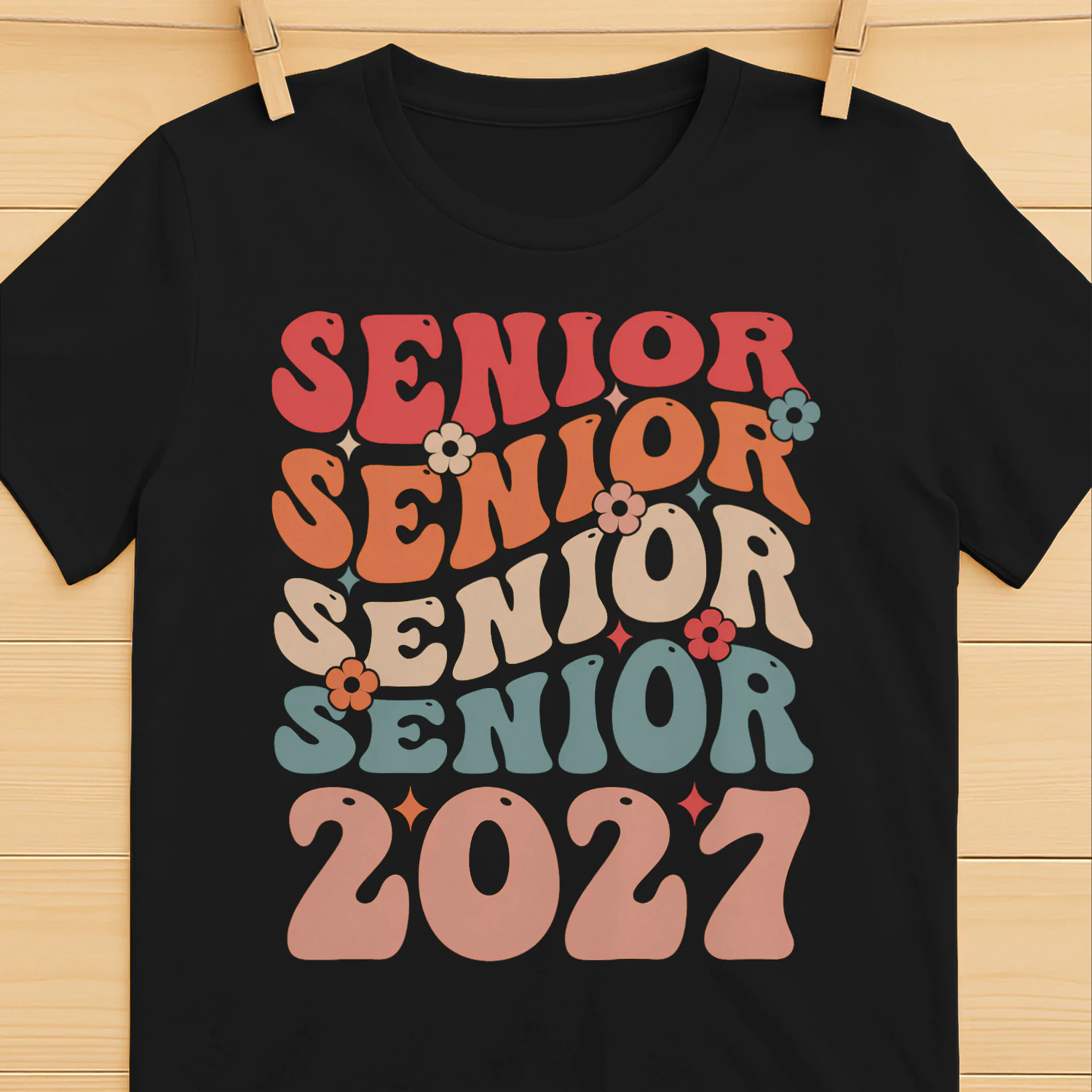 Senior 2027 Class of 2027 Senior Graduation 2027 Senior 27 T-Shirt