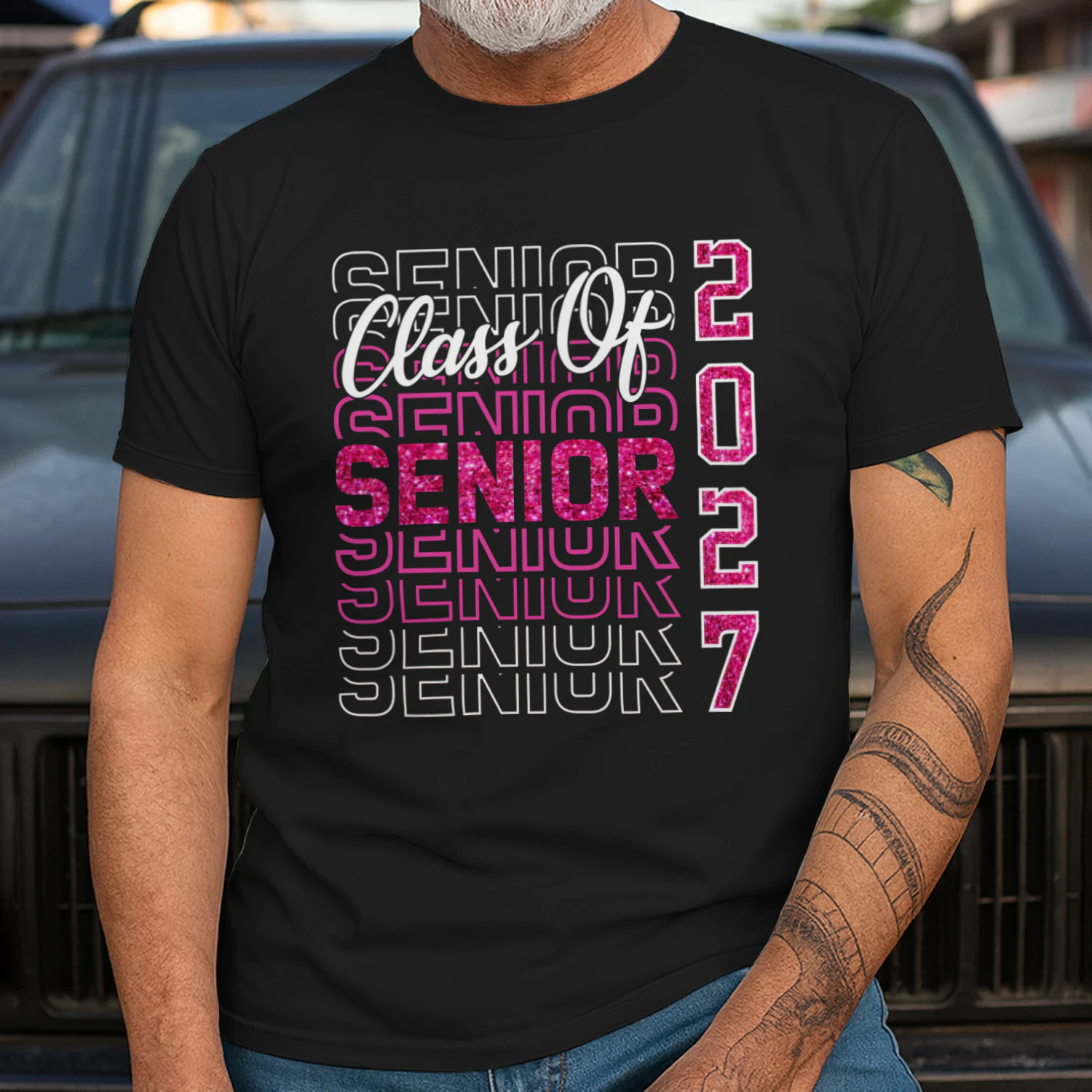 Senior 2027 Class of 2027 Senior Graduation 2027 Senior 27 T-Shirt