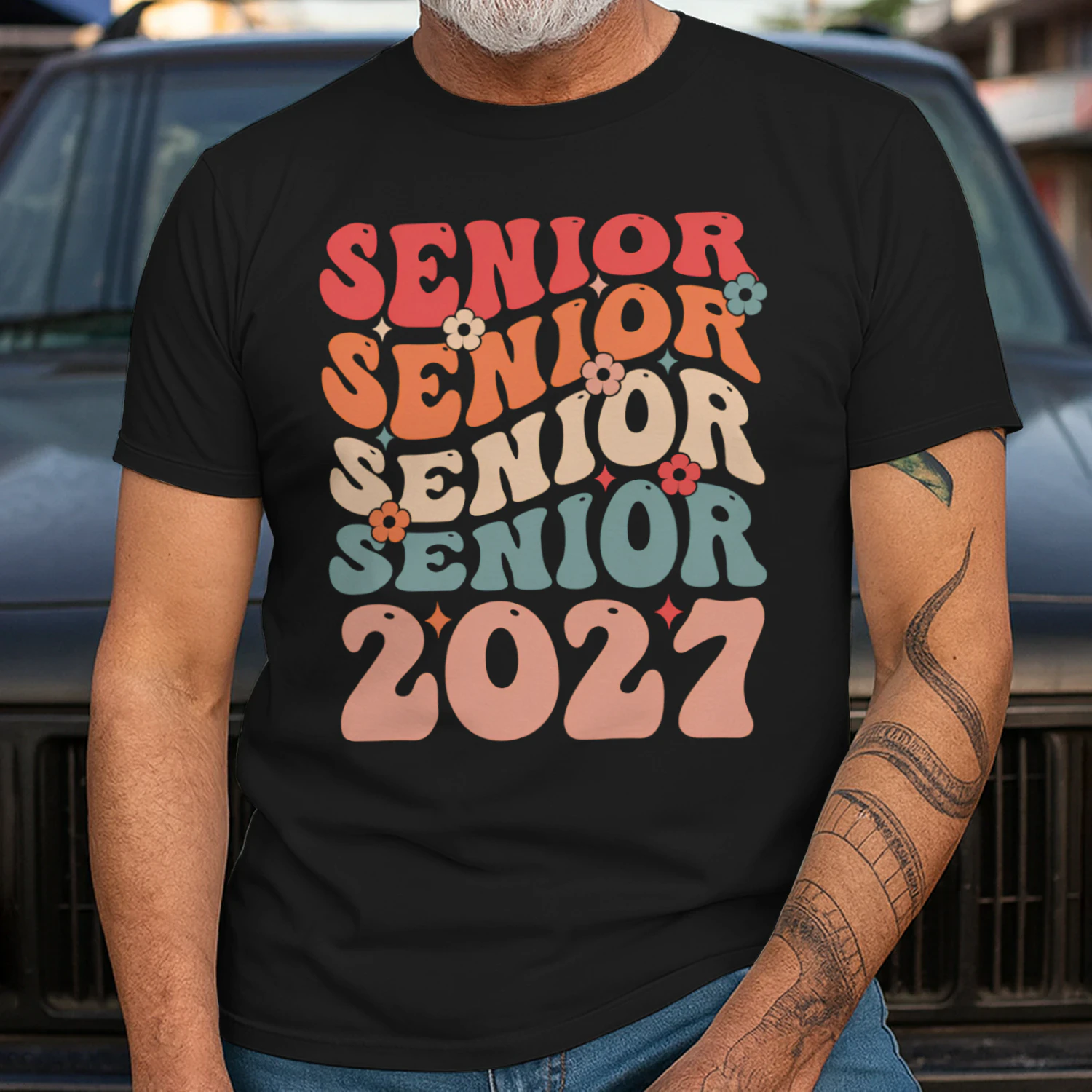 Senior 2027 Class of 2027 Senior Graduation 2027 Senior 27 T-Shirt