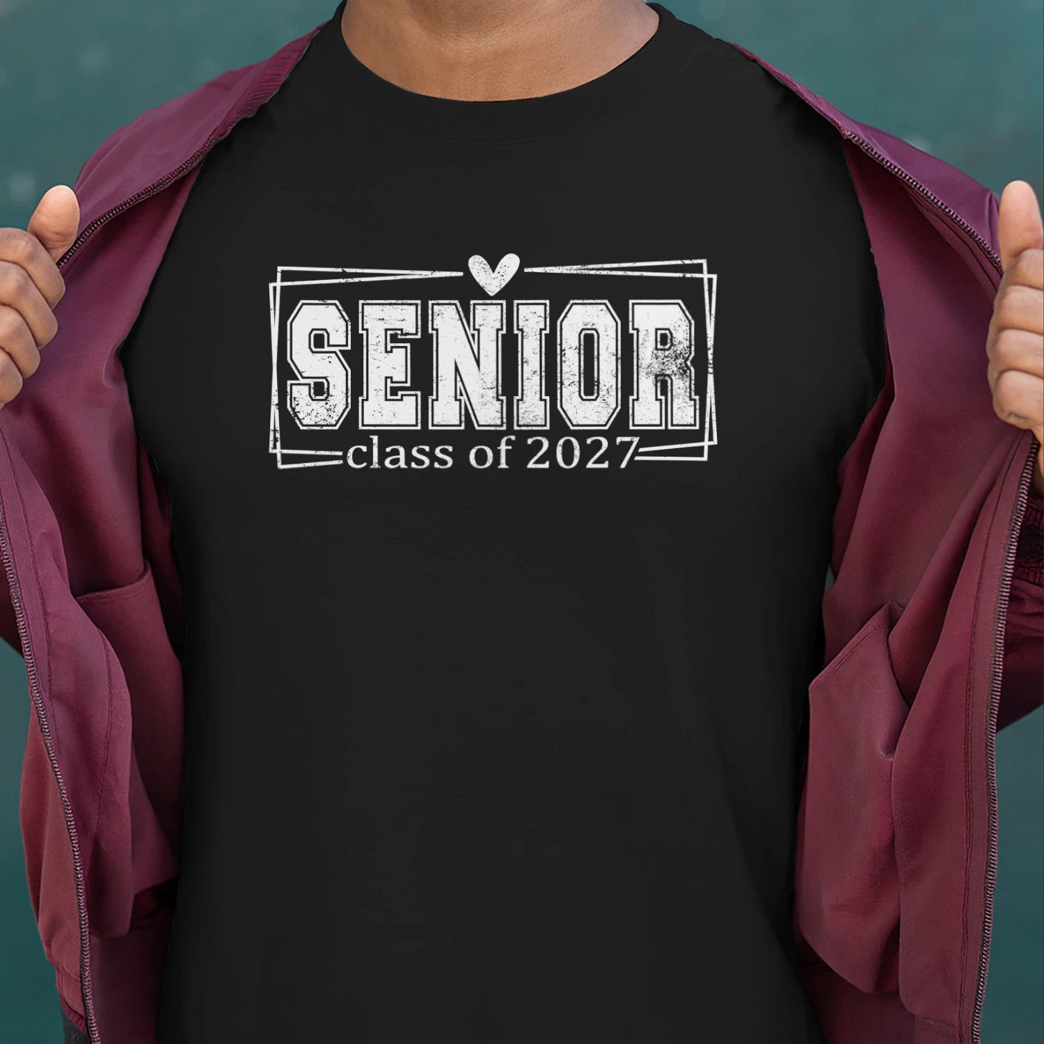 Senior 2027 Class of 2027 Senior Graduation 2027 Senior 27 T-Shirt