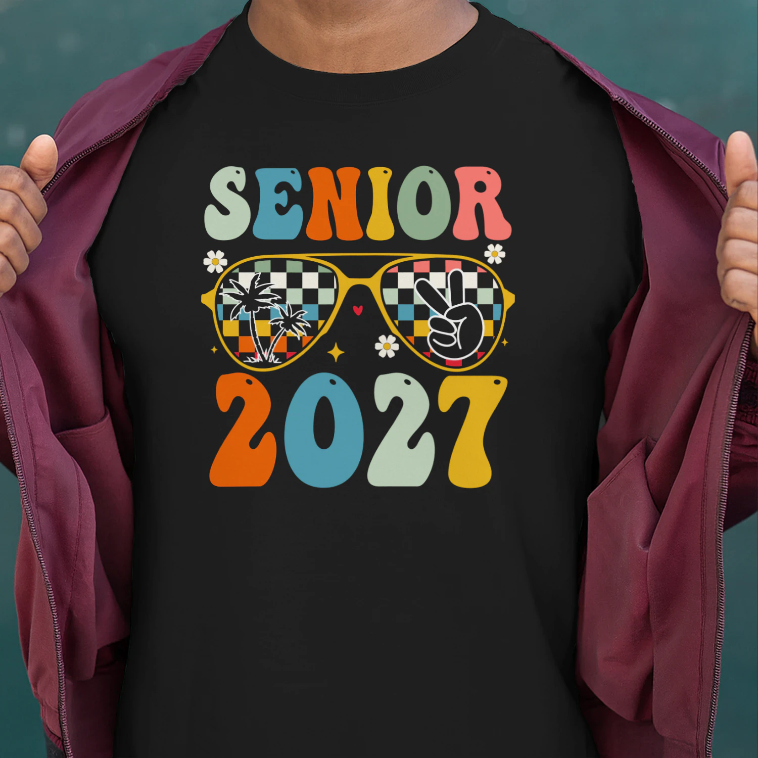 Senior 2027 Class of 2027 Senior Graduation 2027 Senior 27 T-Shirt