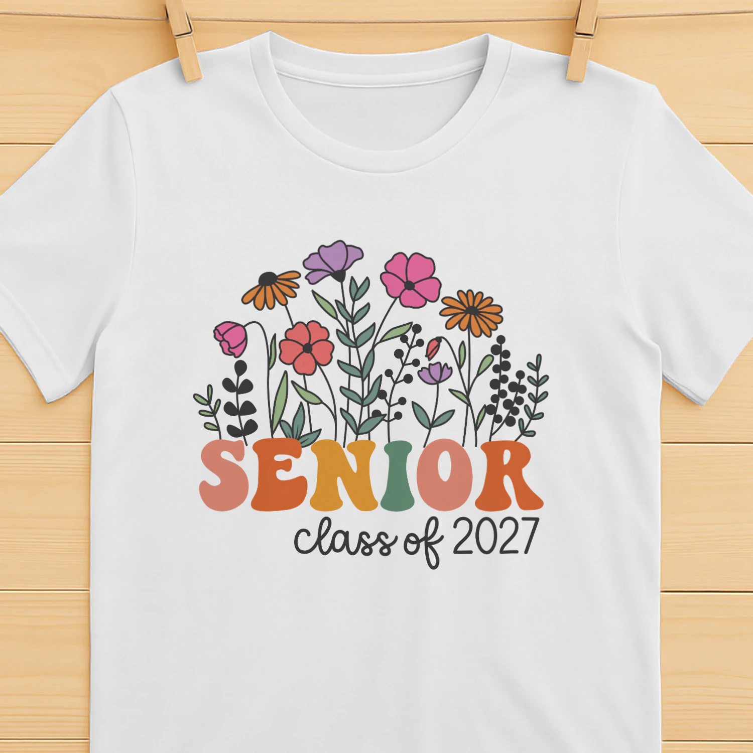 Senior 2027 Class of 2027 Senior Graduation 2027 Senior 27 T-Shirt