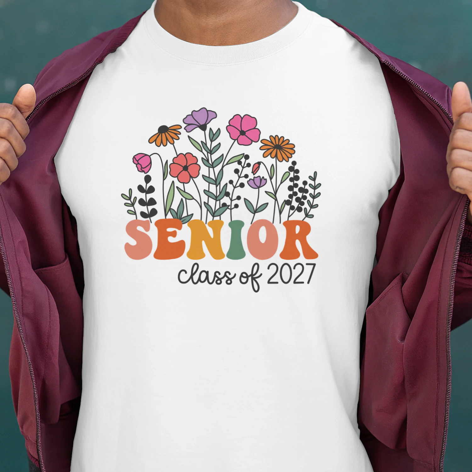 Senior 2027 Class of 2027 Senior Graduation 2027 Senior 27 T-Shirt