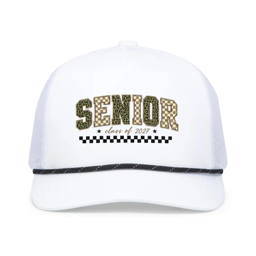 Senior 2027 Gold Green Cap