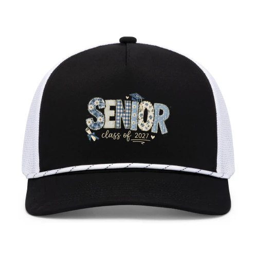 Senior 2027 Gold blue Cap