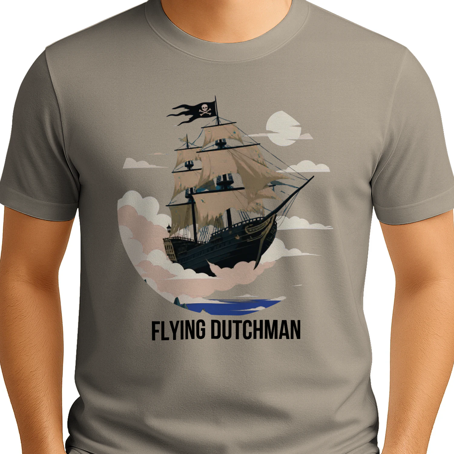 Flying Dutchman T-shirt | Voetbalfan T-shirt van Nederland
