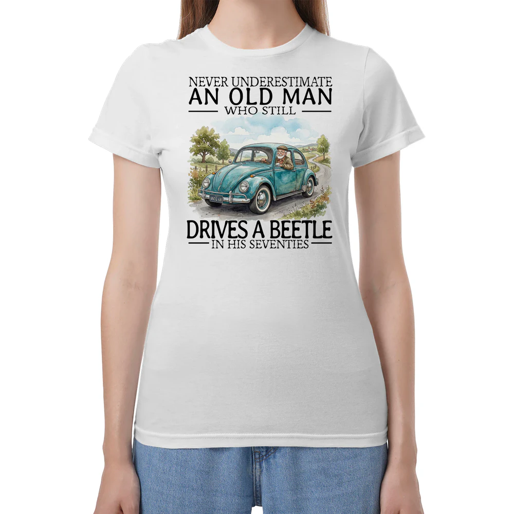 Bugcar Never Old Men 70 T-Shirt
