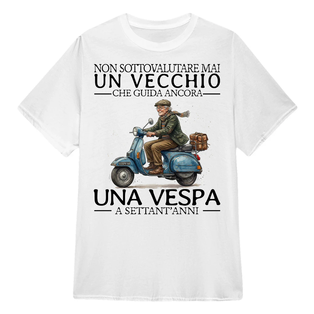 Vespx Never Old Men 70 T-Shirt