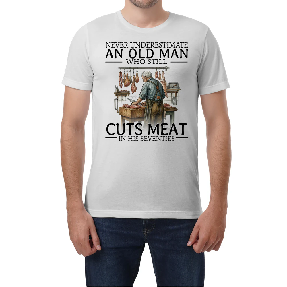 Meat Never Old Men 70 T-Shirt