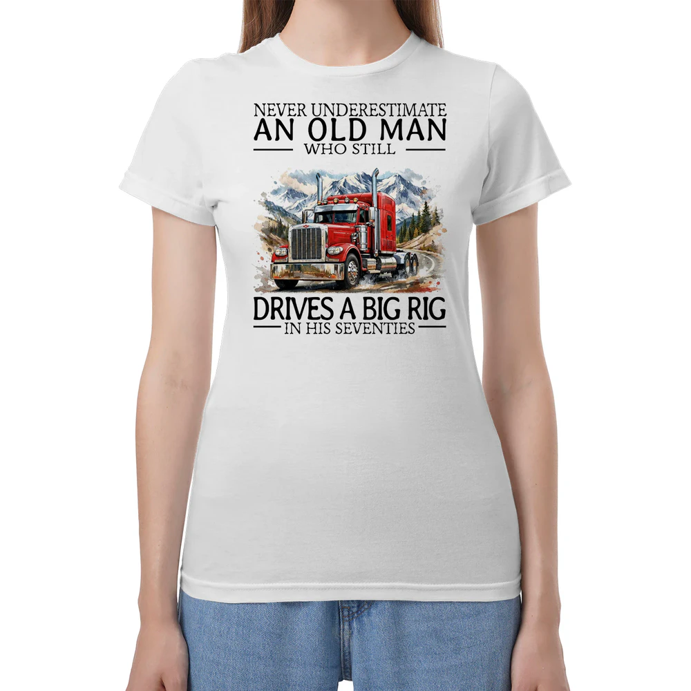 Truck Never Old Men 7 T-Shirt