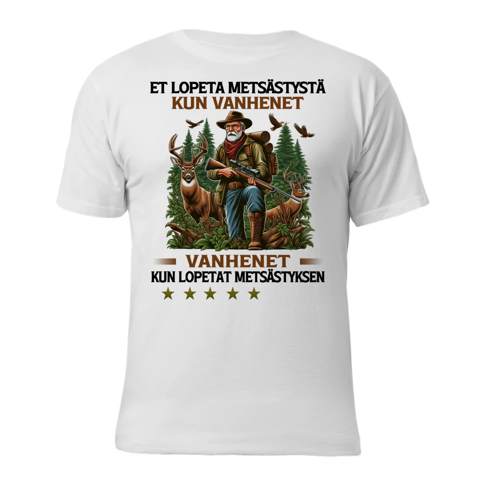 Hunting Dont Stop Customize T-Shirt
