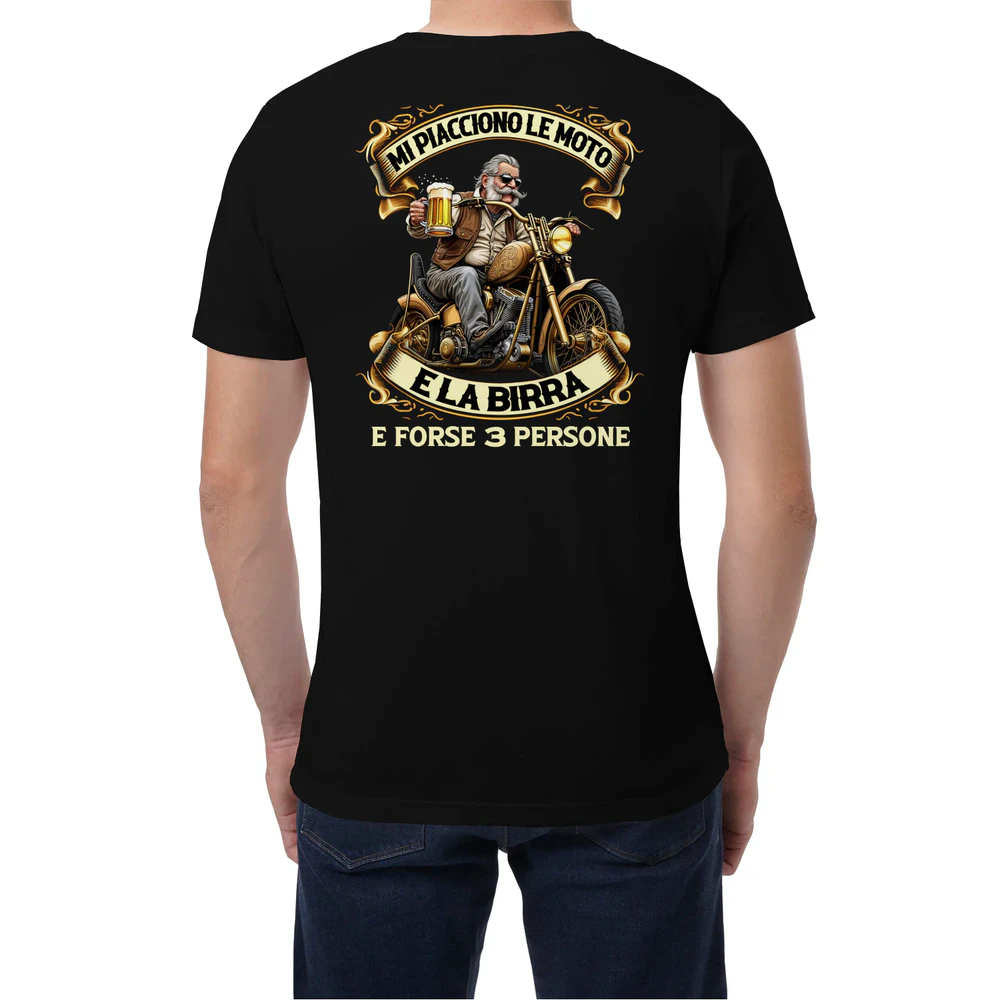 Biker Beer Like3 T-Shirt
