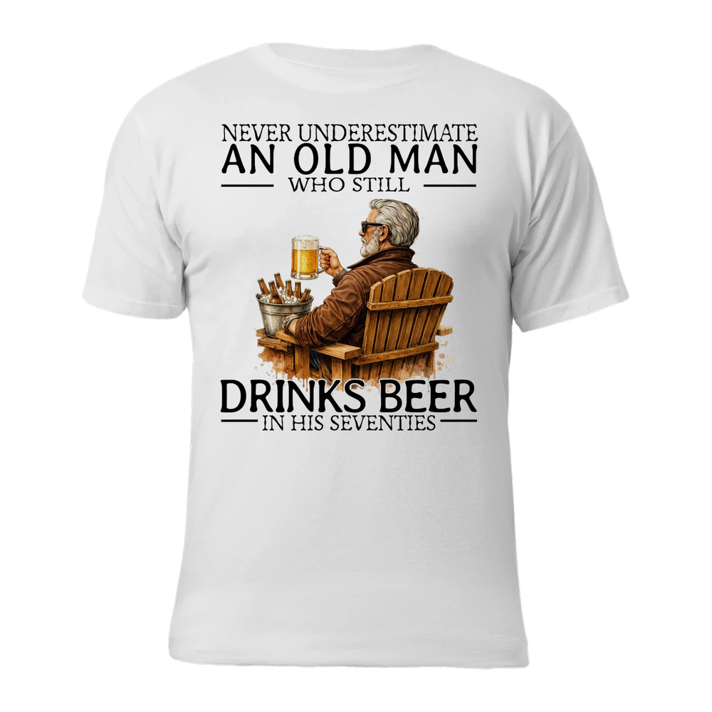 Beer Never Old Men 7 T-Shirt