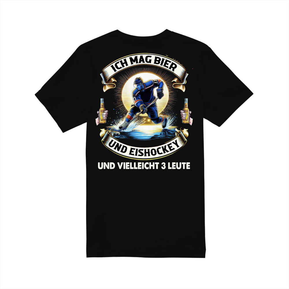 Ice Hockey Beer Like T-Shirt