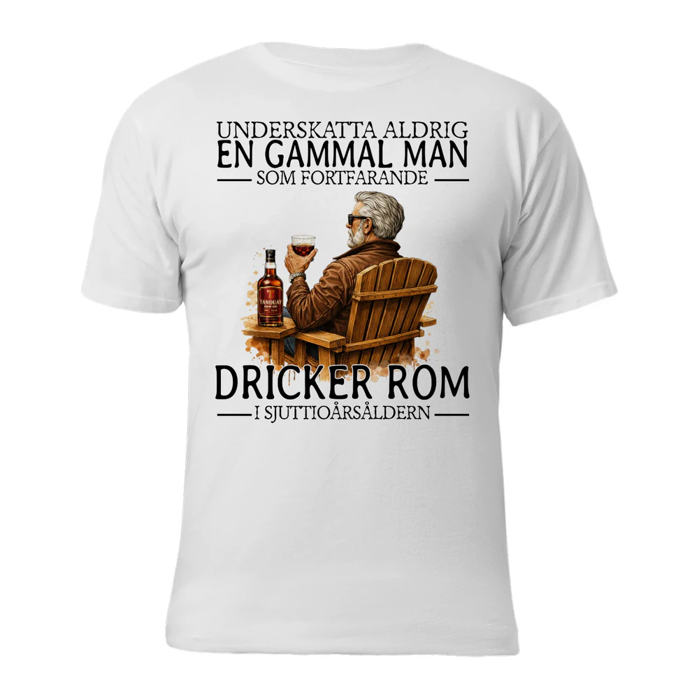 Rum Never Old Men 7 T-Shirt