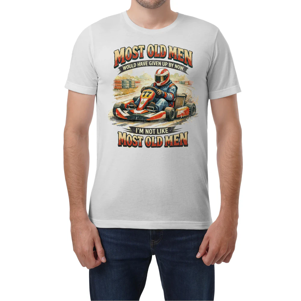 Kart Racing Oldmen T-Shirt