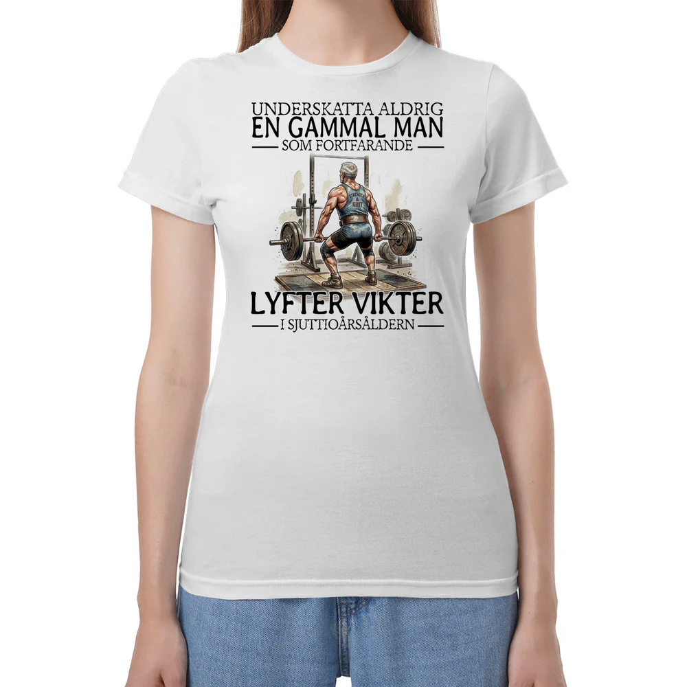 Liftsweights Never Old Men 70 T-Shirt
