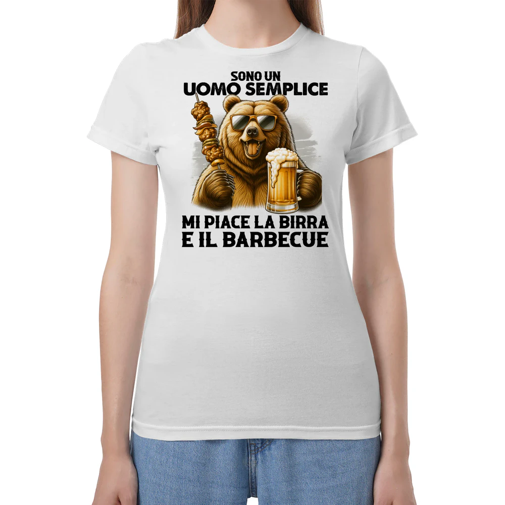 Beer Bbq Man T-Shirt