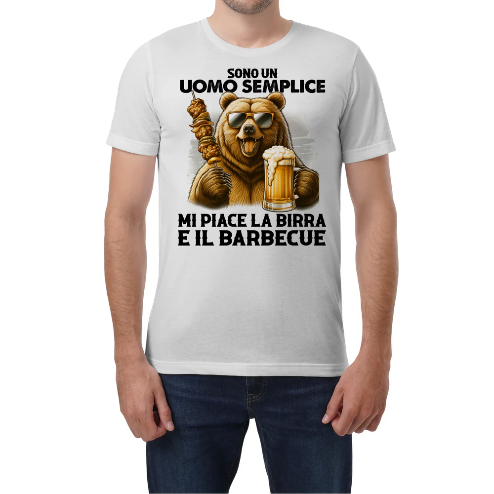 Beer Bbq Man T-Shirt